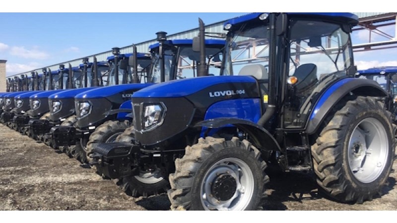 Встречайте! Трактора LOVOL!