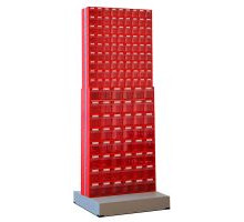 Стойка двусторонняя напольная Стелла-техник 406-09-08-00 (600х380х1650)