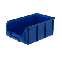 Пластиковый ящик Стелла-техник V-3-синий 342х207x143мм, 9,4 литра