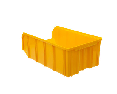 Пластиковый ящик Стелла-техник V-4-желтый 502х305х184мм, 20 литров