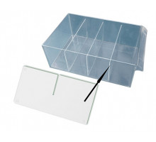 Перегородка короба Стелла-техник С-501-А-поперечная , прозрачная