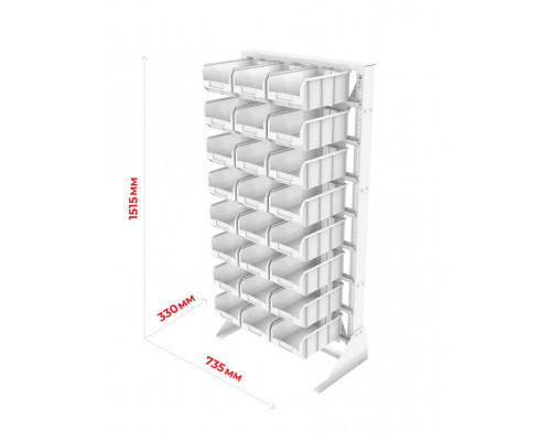 Стойка 735х1500 Стелла-техник А1-07-04-00 односторонняя