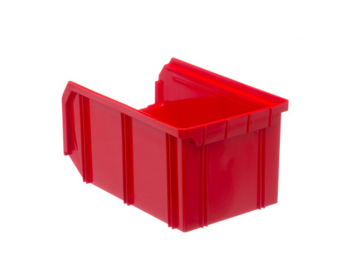 Пластиковый ящик Стелла-техник V-2-красный 234х149х120мм, 3,8 литра