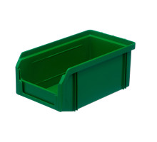 Пластиковый ящик Стелла-техник V-1-зеленый 172х102х75мм, 1 литр