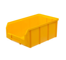 Пластиковый ящик Стелла-техник V-3-желтый 342х207x143мм, 9,4 литра