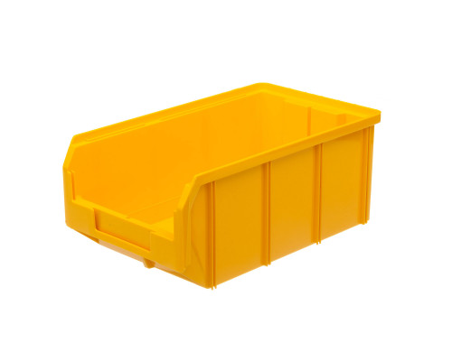 Пластиковый ящик Стелла-техник V-3-желтый 342х207x143мм, 9,4 литра
