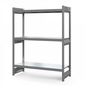 Стеллаж грузовой СГ Ультра (2000х2100х1000 мм) 3 яруса, цинк