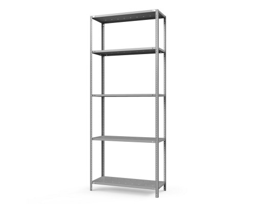 Стеллаж металлический ТС Лайт, 2500x700x500 мм. Полки: 5 шт. метал. перф.