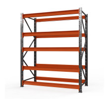 Стеллаж металлический Оптима, 2500x1250x785 мм. Ярусы: 5 шт. без настила