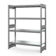 Стеллаж грузовой СГ Ультра (2000х1800х1000 мм) 4 яруса, цинк