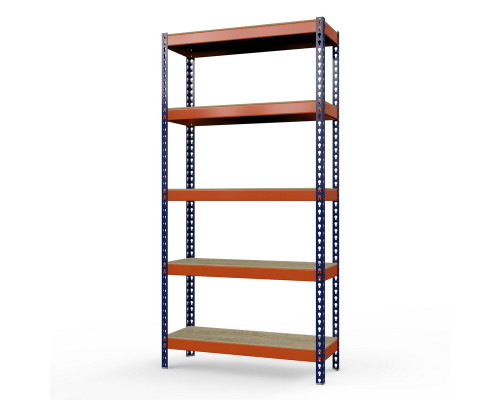 Стеллаж металлический Профи-Т 2500x1845x1005 мм. Ярусы: фанера усил. 5 шт.