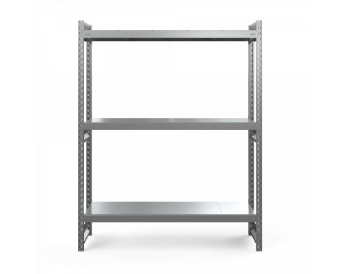 Стеллаж грузовой СГ Ультра (2500х1200х600 мм) 3 яруса, цинк