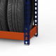 Стеллаж металлический Профи-Т для шин 3000x1540x455 мм. Ярусы:   5 шт.