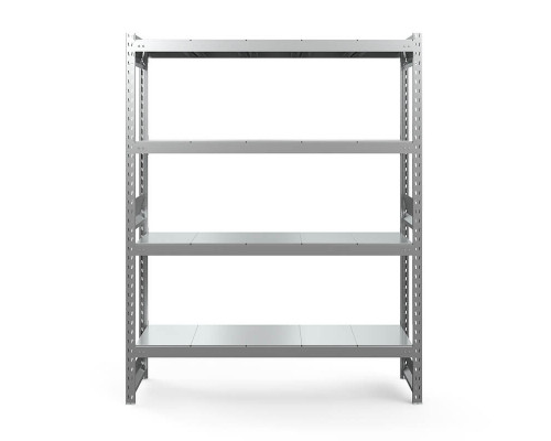 Стеллаж грузовой СГ Ультра (2500х1500х600 мм) 4 яруса, цинк
