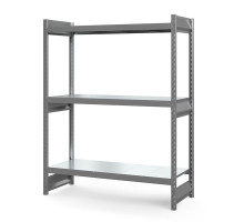 Стеллаж грузовой СГ Ультра (2500х1800х1000 мм) 3 яруса, цинк