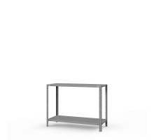 Стеллаж металлический ТС Лайт, 1000x1200x600 мм. Полки: 2 шт. метал.