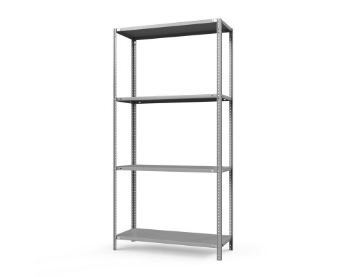 Стеллаж металлический ТС Лайт, 2000x1000x400 мм. Полки: 4 шт. метал.