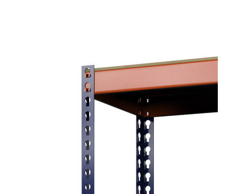 Стеллаж металлический Профи-Т 3000x1845x455 мм. Ярусы: фанера 6 шт.