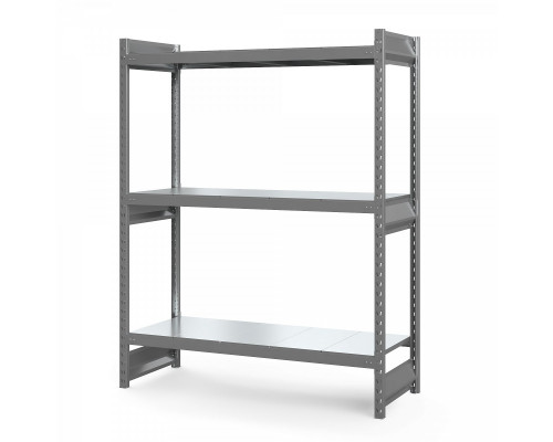 Стеллаж грузовой СГ Ультра (2500х1200х800 мм) 3 яруса, цинк