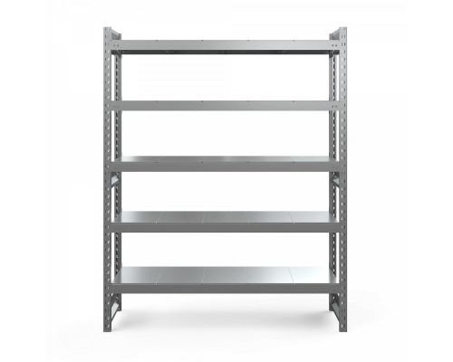 Стеллаж грузовой СГ Ультра (2000х2100х600 мм) 5 ярусов, цинк
