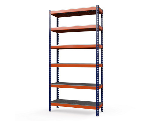 Стеллаж металлический Профи-Т 3000x1540x455 мм. Ярусы: оцинк. мет. перф.  6 шт.