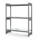 Стеллаж грузовой СГ Ультра (2000х2100х600 мм) 3 яруса, цинк