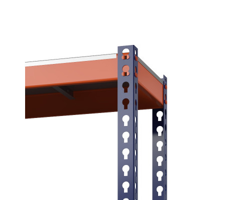 Стеллаж металлический Профи-Т 2000x1845x455 мм. Ярусы: оцинк. мет.  3 шт.