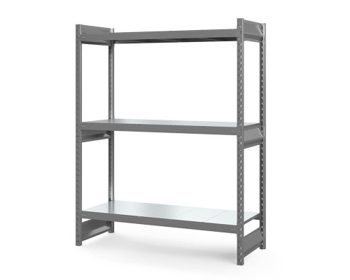 Стеллаж грузовой СГ Ультра (2500х2100х600 мм) 3 яруса, цинк