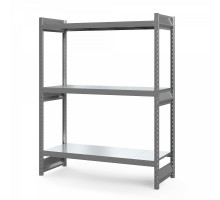 Стеллаж грузовой СГ Ультра (2000х1500х500 мм) 3 яруса, цинк