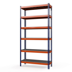 Стеллаж металлический Профи-Т 3000x1540x455 мм. Ярусы: оцинк. мет. перф. усил. 6 шт.