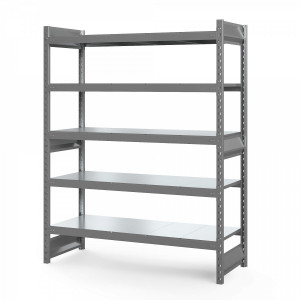 Стеллаж грузовой СГ Ультра (2000х1800х500 мм) 5 ярусов, цинк