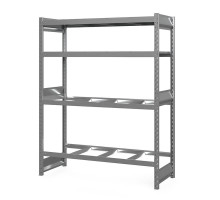 Стеллаж грузовой СГ Ультра (2500х2100х600 мм) 4 яруса, без настила, для шин, дисков, колес
