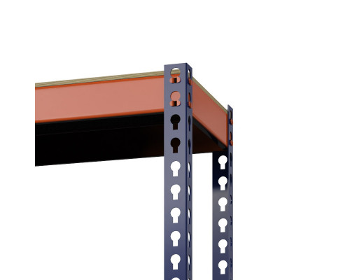 Стеллаж металлический Профи-Т 3000x1240x500 мм. Ярусы: фанера 6 шт.