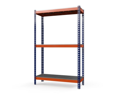 Стеллаж металлический Профи-Т 2000x1540x770 мм. Ярусы: оцинк. мет. перф.  3 шт.