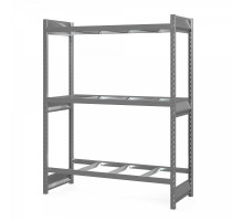 Стеллаж грузовой СГ Ультра (2500х1200х500) 3 яруса, без настила, для шин, дисков, колес