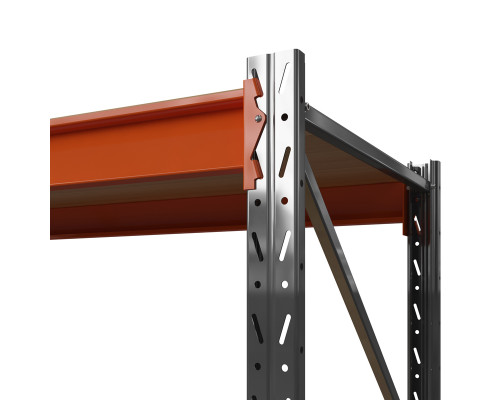 Стеллаж металлический Оптима, 3000x1250x785 мм. Ярусы: 5 шт. фанера