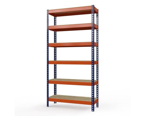 Стеллаж металлический Профи-Т 3000x1240x1005 мм. Ярусы: фанера 6 шт.