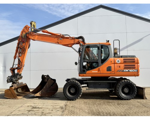 Колесные экскаваторы DX160W