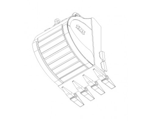 Сверхусиленные ковши для экскаваторов 25-31 тонн