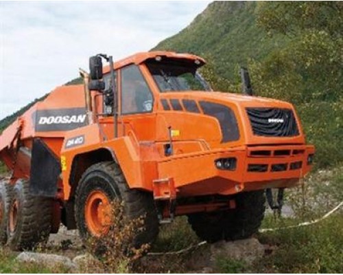 Сочлененные самосвалы DA40