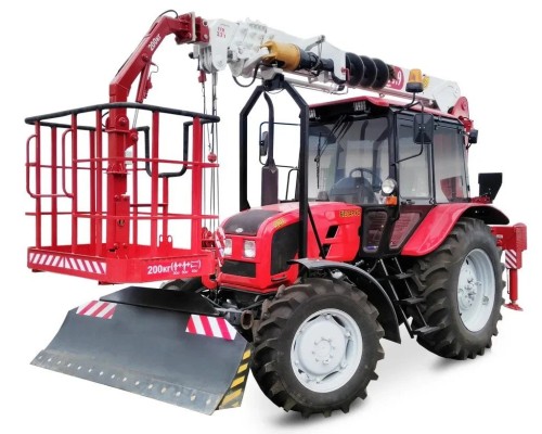 Кран-манипулятор тракторный КМТ 