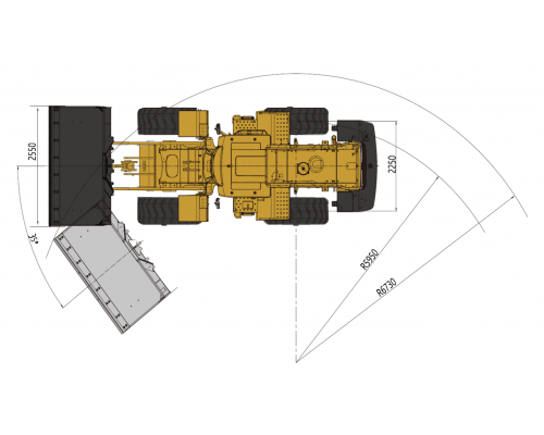 Фронтальный погрузчик WL855F-N
