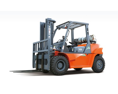 Газ/бензиновый автопогрузчик HELI CPCD70G (7 т)