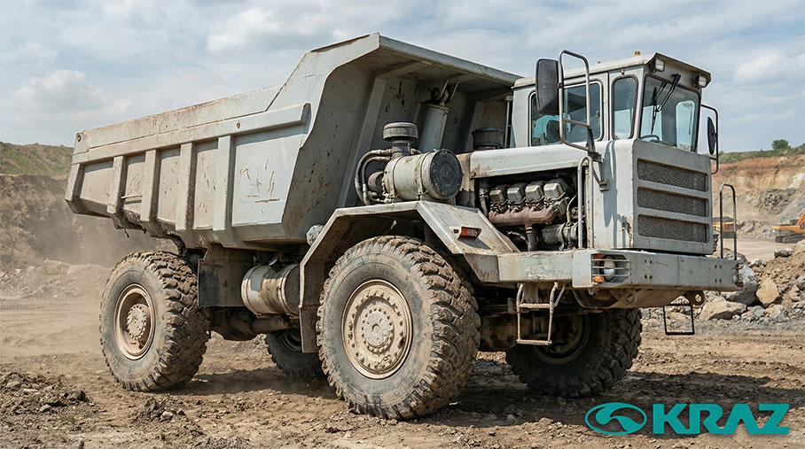 Ремонт тяжёлых грузовиков КрАЗ в сервисном центре БКС ГРУПП в Туле